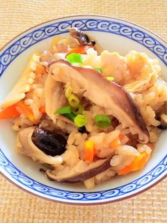 椎茸の炊き込みご飯-レシピのメイン写真