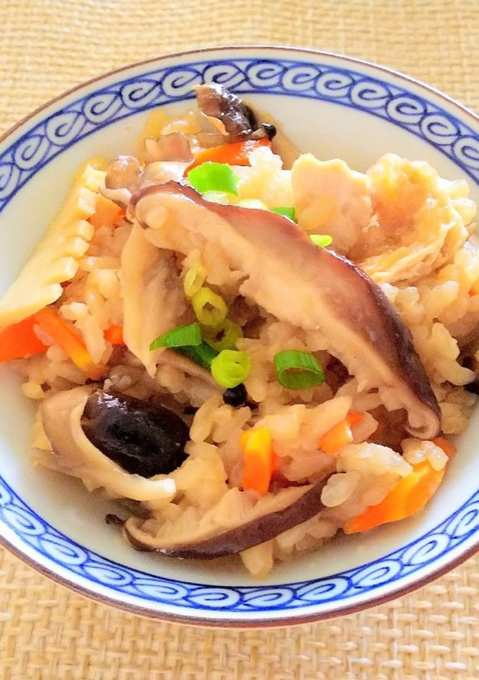 椎茸の炊き込みご飯-レシピのメイン写真