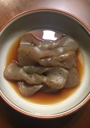 こんにゃくピリ辛煮付け-レシピのメイン写真