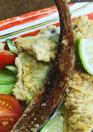 骨までカリカリサンマの唐揚げ万能黒酢タレ-レシピのメイン写真