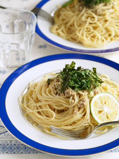 鯖(さば)フレークの簡単パスタ-レシピのメイン写真