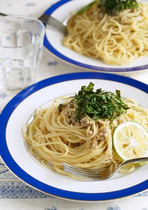 鯖（さば）フレークの簡単パスタ-レシピのメイン写真