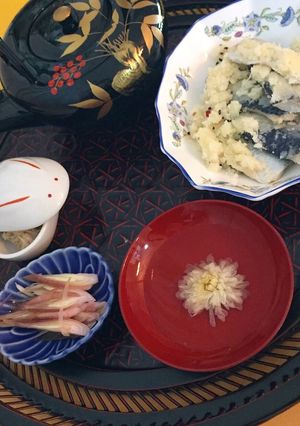 菊酒でお月見 家飲み-レシピのメイン写真
