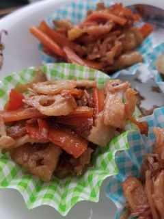 れんこんの炒め物-レシピのメイン写真