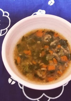 離乳食☆牛豚ミンチの和風あんかけ-レシピのメイン写真