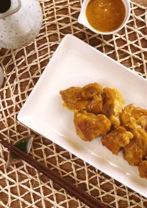 鶏モモソテー◎カレーマンゴーソース◎-レシピのメイン写真
