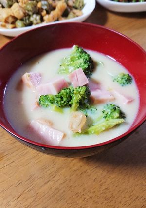 簡単☆豆乳コンソメスープ-レシピのメイン写真