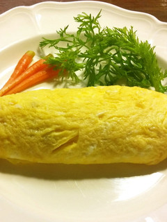 青唐辛子&青トマト塩麹のオムレツ-レシピのメイン写真