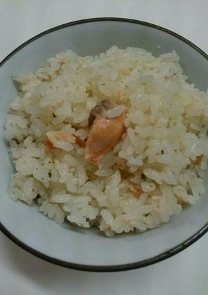 お吸い物の素 簡単 鮭ご飯-レシピのメイン写真