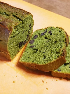HMで抹茶と小豆のパウンドケーキ-レシピのメイン写真
