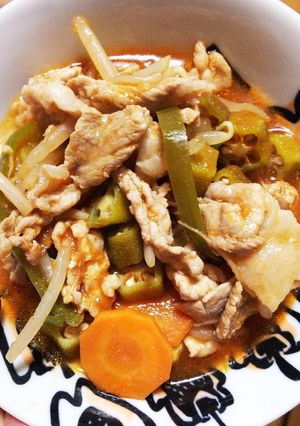 ﾄﾏﾄｼﾞｭｰｽと野菜で簡単トマト煮込み-レシピのメイン写真