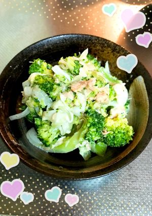 ブロッコリーとツナのサラダ-レシピのメイン写真
