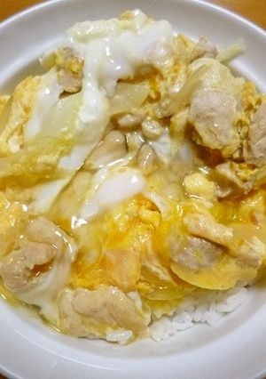 親子丼・アタマの大盛♪基本の作り方♪-レシピのメイン写真