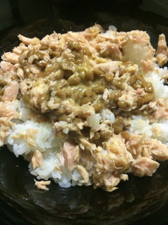 錬金術シリーズ 納豆ツナ丼-レシピのメイン写真