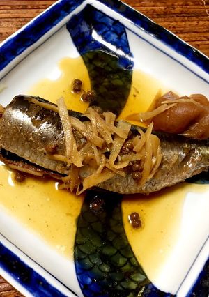 骨まで柔らか!圧力鍋で作るイワシの煮付け-レシピのメイン写真