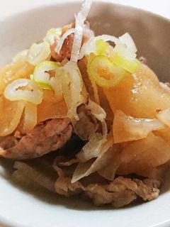 豚肉と大根の炒め煮~韓国風~-レシピのメイン写真