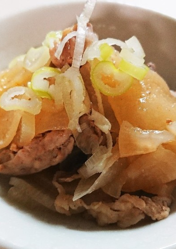 豚肉と大根の炒め煮～韓国風～-レシピのメイン写真