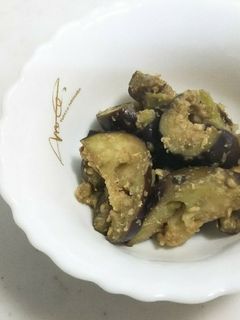 なすの胡麻和え-レシピのメイン写真