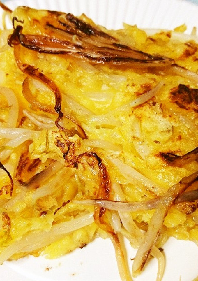 簡単おかず♪もやしのお焼き-レシピのメイン写真