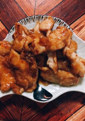 鶏むね肉の焼鳥風の焼肉-レシピのメイン写真