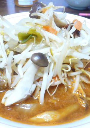 秋野菜どっさり辛いラーメン-レシピのメイン写真