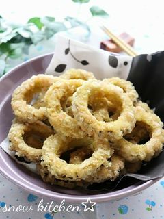 ゴーヤのカレー唐揚げ-レシピのメイン写真