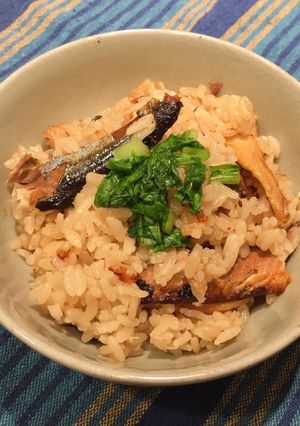 炊飯器でさんまごはん-レシピのメイン写真