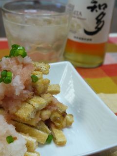 あげの明太おろし和え。-レシピのメイン写真