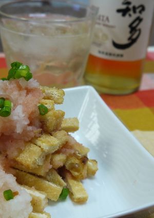あげの明太おろし和え。-レシピのメイン写真