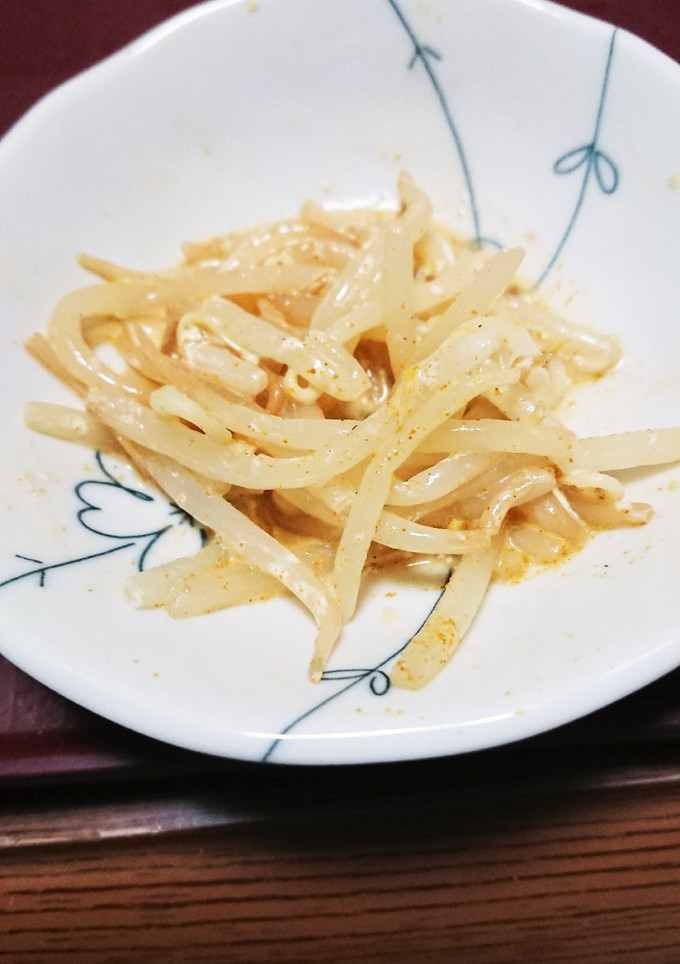 お弁当の１品に、もやしのカレーマヨ和え-レシピのメイン写真