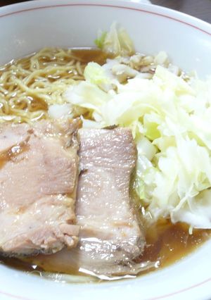 酢キャベツ＆煮豚チャーシュのラーメン-レシピのメイン写真