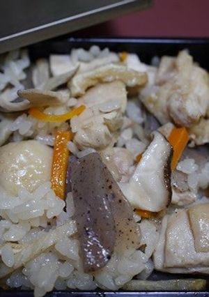 鶏肉の五目炊き込みご飯-レシピのメイン写真