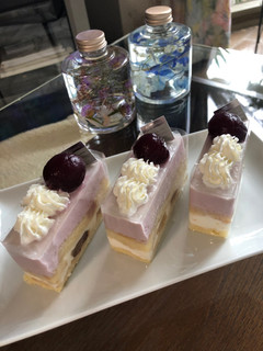 種無巨峰のムースケーキ-レシピのメイン写真