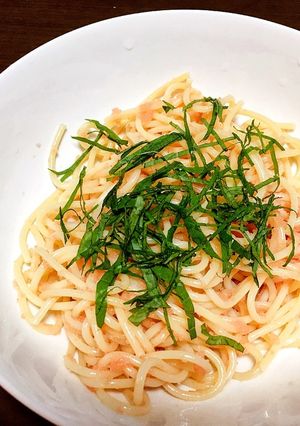 簡単！たらこパスタ-レシピのメイン写真