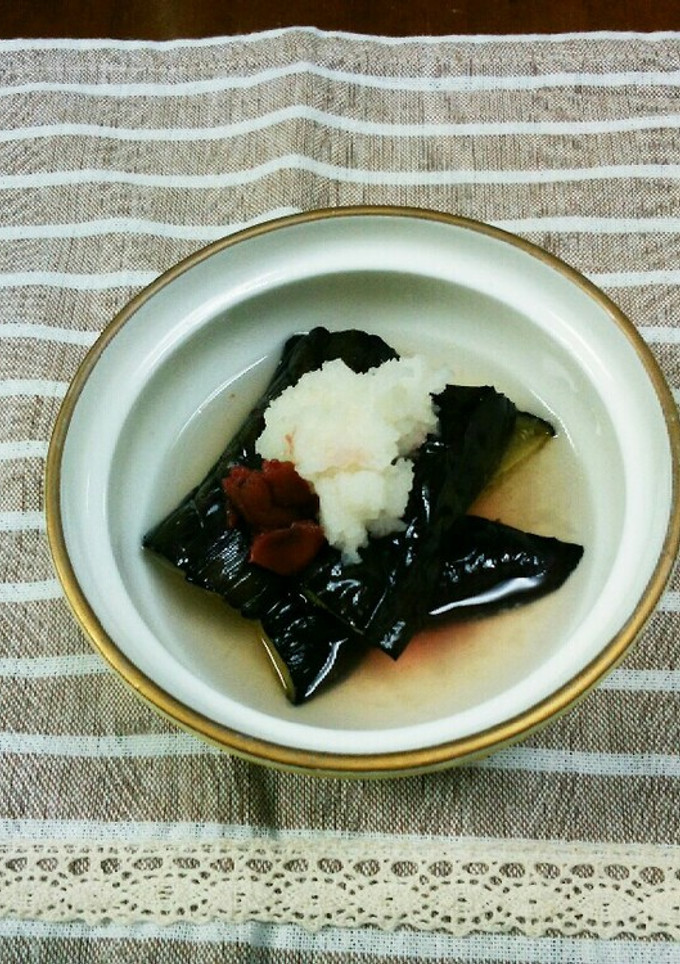 なすの揚げだし梅風味-レシピのメイン写真