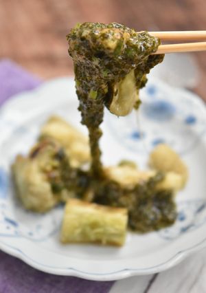 がごめ昆布きざみと焼きなす-レシピのメイン写真