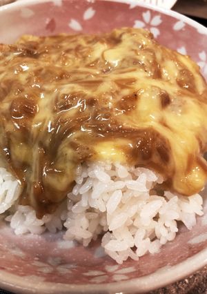 1分でできる簡単神旨★なめ茸チーズ丼-レシピのメイン写真