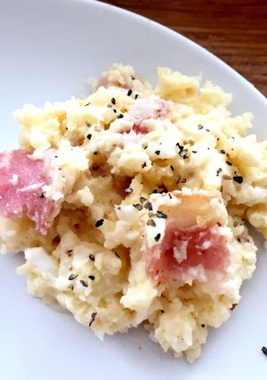 【レンジで】カリカリベーコン☆ポテサラ-レシピのメイン写真