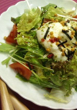 *うめ茶サラダ*-レシピのメイン写真