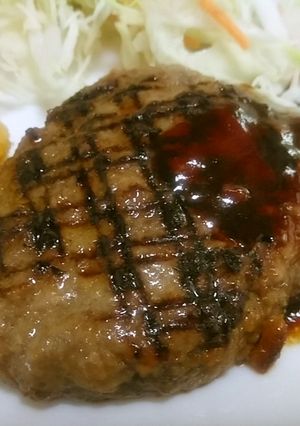 ビッグボーイ風の焼き目つき♪俵ハンバーグ-レシピのメイン写真