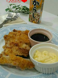 みんな大好きとんかつ☆辛子マヨソース添え-レシピのメイン写真
