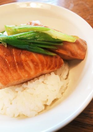 柚子サーモン(ポン酢de柚庵焼き風)-レシピのメイン写真