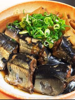 骨まで さんまの煮物-レシピのメイン写真