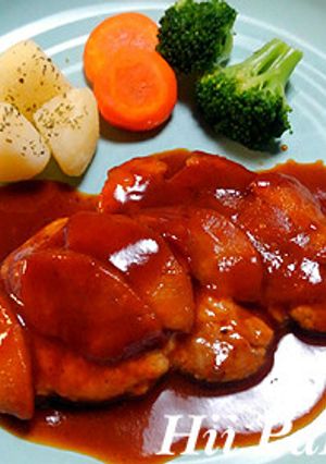 ポークチャップ アップル風味-レシピのメイン写真