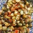 芽キャベツとじゃが芋のオーブン焼き