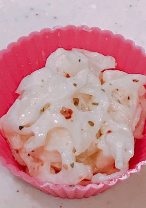 レンジで簡単！お弁当に、蓮根マヨサラダ！-レシピのメイン写真