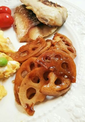 きんぴら蓮根-レシピのメイン写真