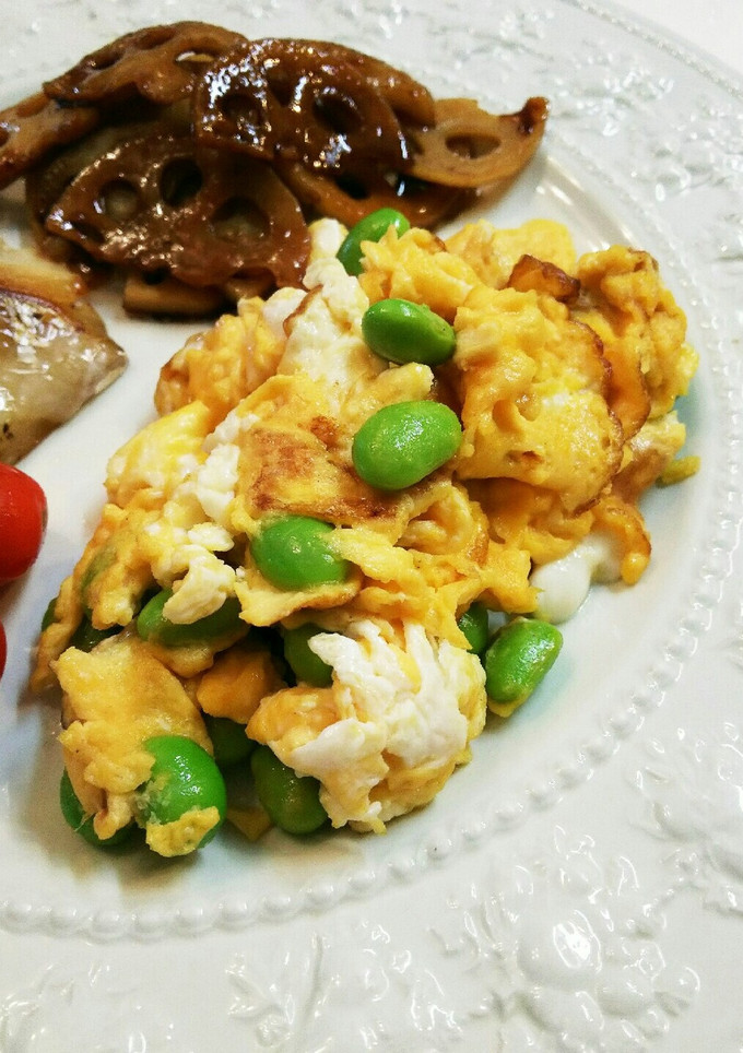 枝豆と炒り玉子-レシピのメイン写真