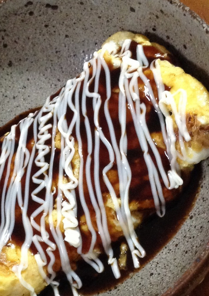 ☆簡単！とん平焼き 玉子焼き器で-レシピのメイン写真
