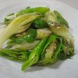 みょうがと甘長とうがらしの炒め物♪